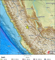 Terremoto de magnitude 5,5 atinge região central do Peru